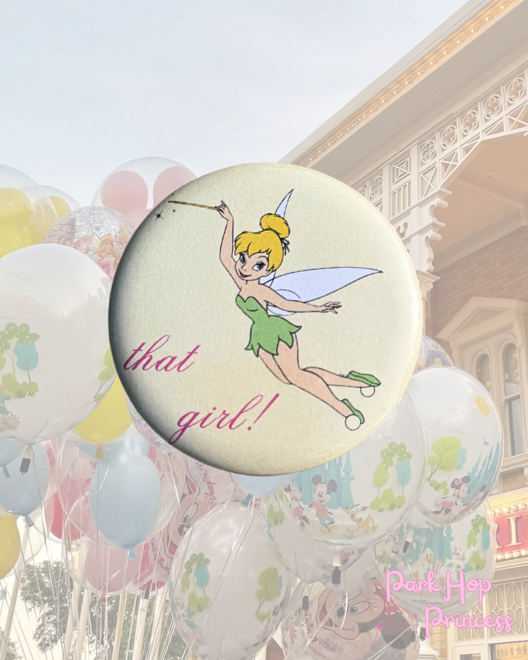 that girl button