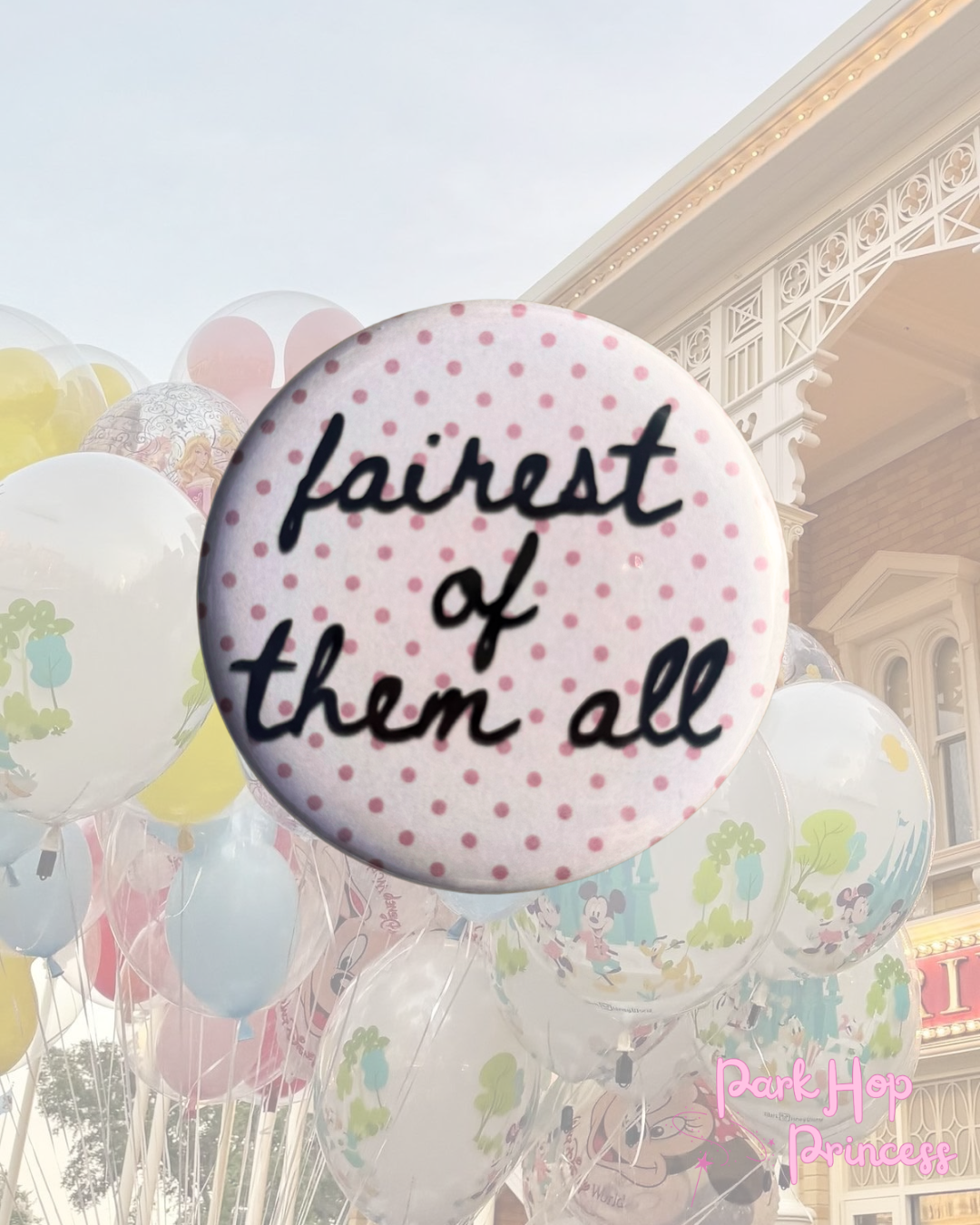 fairest of them all button