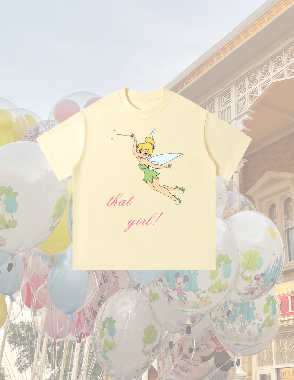 that girl oversized tee
